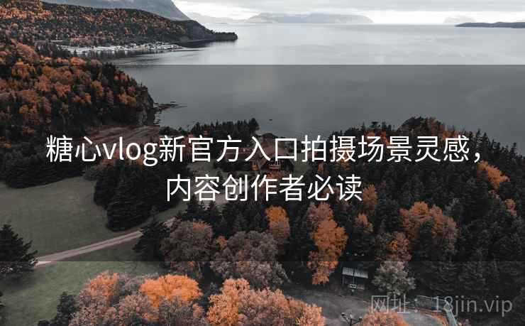 糖心vlog新官方入口拍摄场景灵感,内容创作者必读